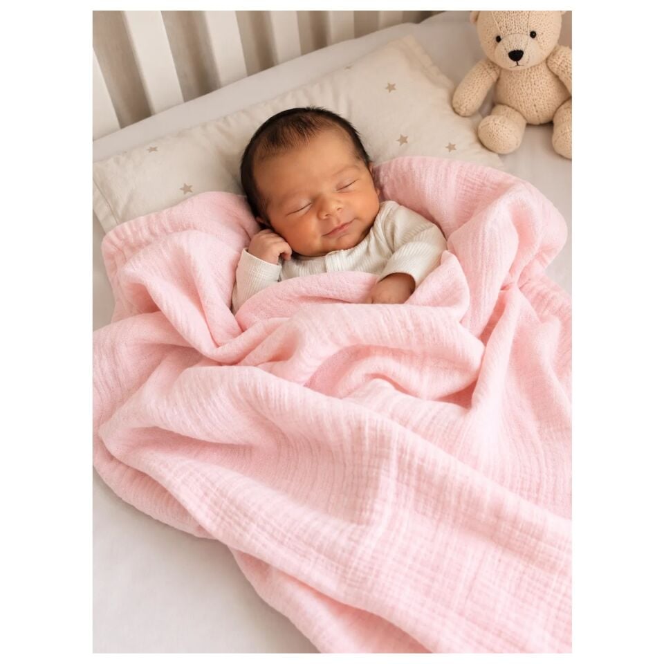 Dery Collection Müslin Bebek Örtüsü %100 pamuk