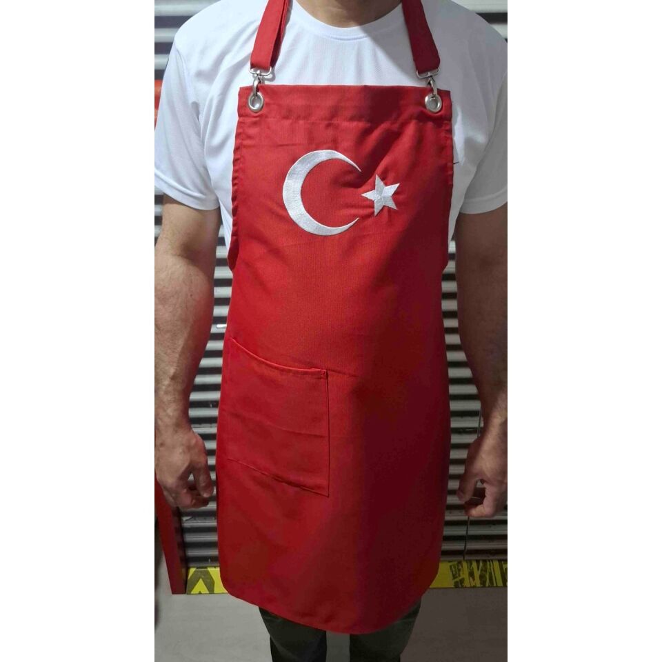 Mutfak Önlüğü kafe restaurant çiçekçi leke ve sıvı itici kumaş