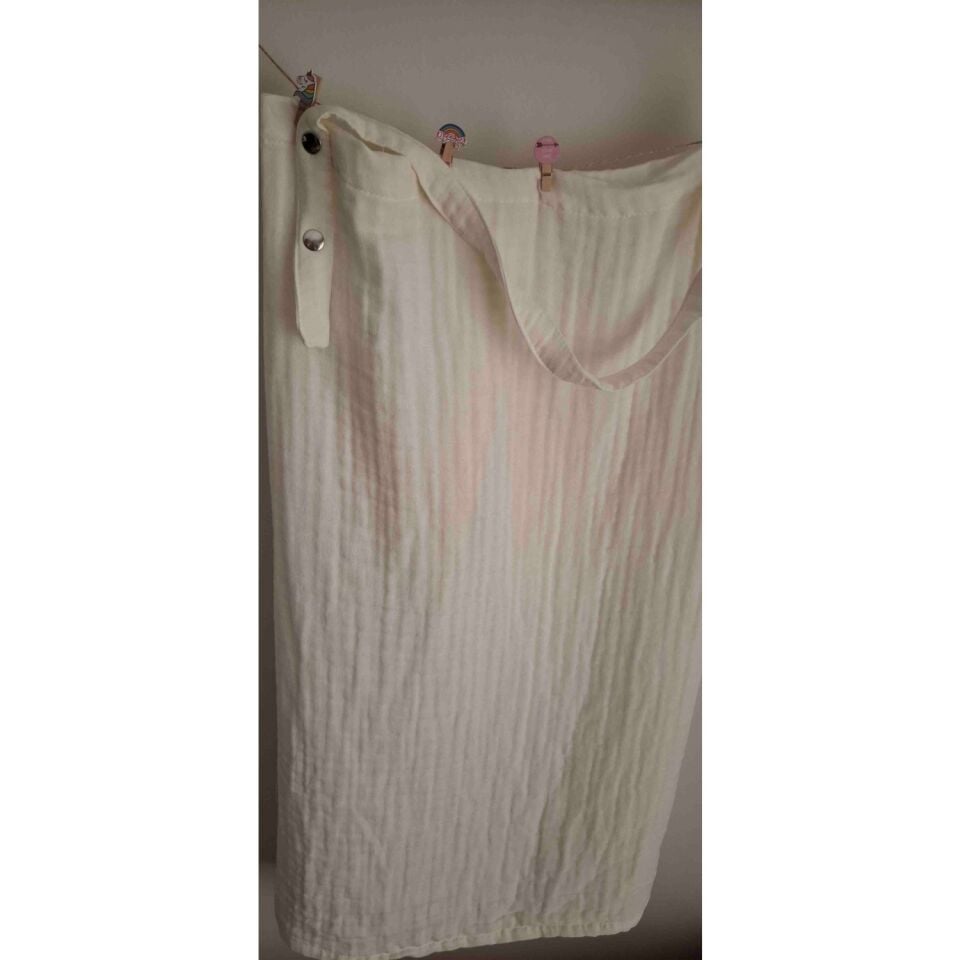 Dery Collection 3 katlı Müslim Emzirme Örtüsü çıtçıt ayarlamalı 70x90cm