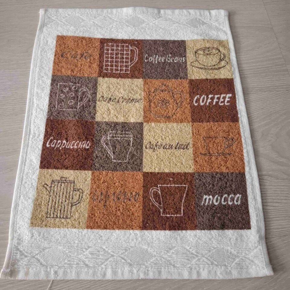 Ayipek 30 x 40 Desenli Havlu 6 Adet