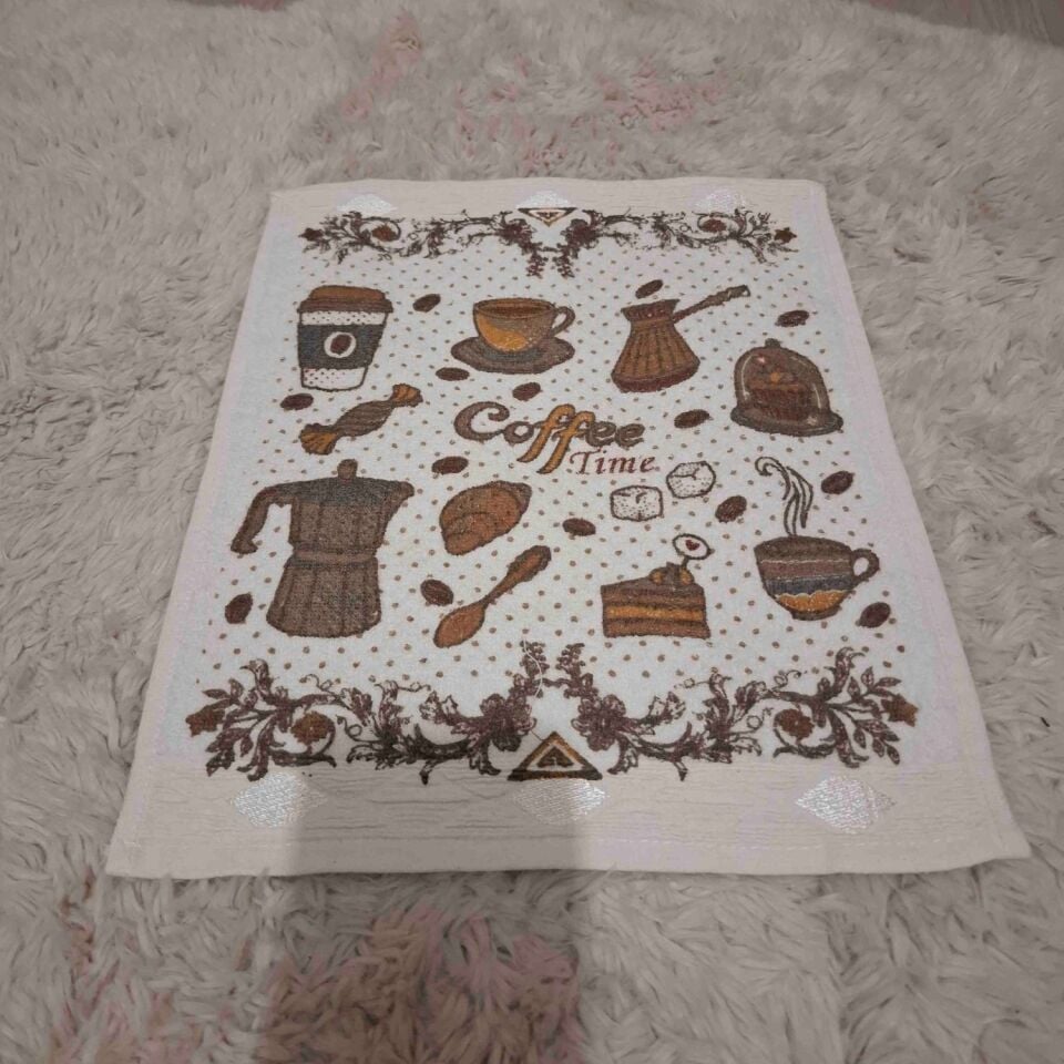 Ayipek 30 x 40 Desenli Havlu 6 adet