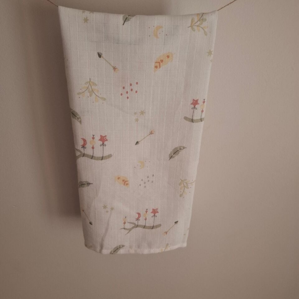 Dery Collection Müslin Bebek Örtüsü Ağız Bezi Salya Önlüğü