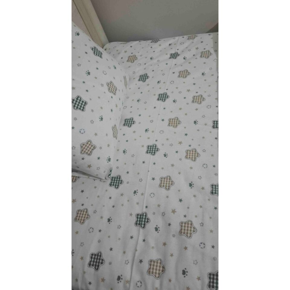 Bebek Nevresim Takimi 100X120 Flanel (Pazen)